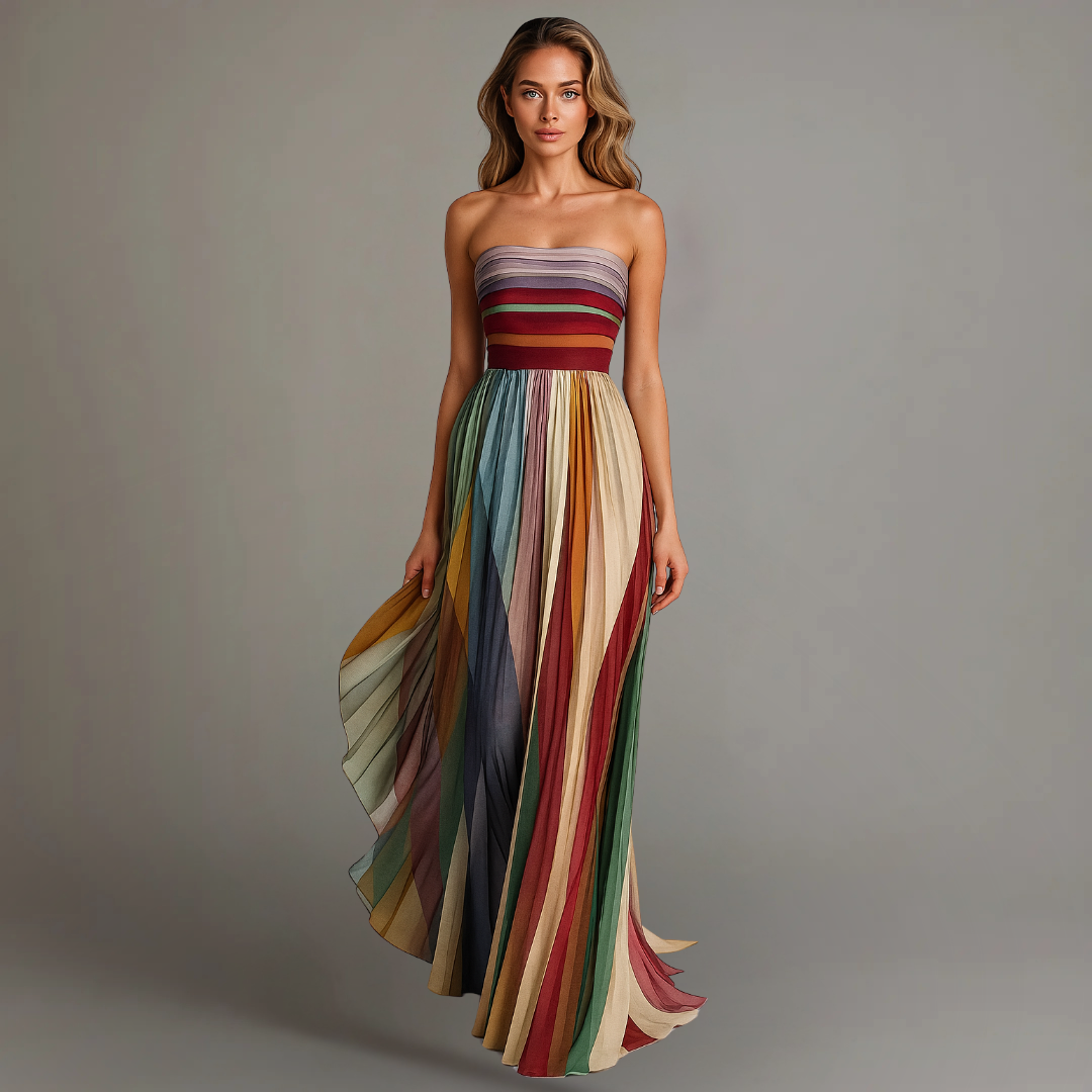 Bernice - Women's Flowing Maxi Dress for Occasions