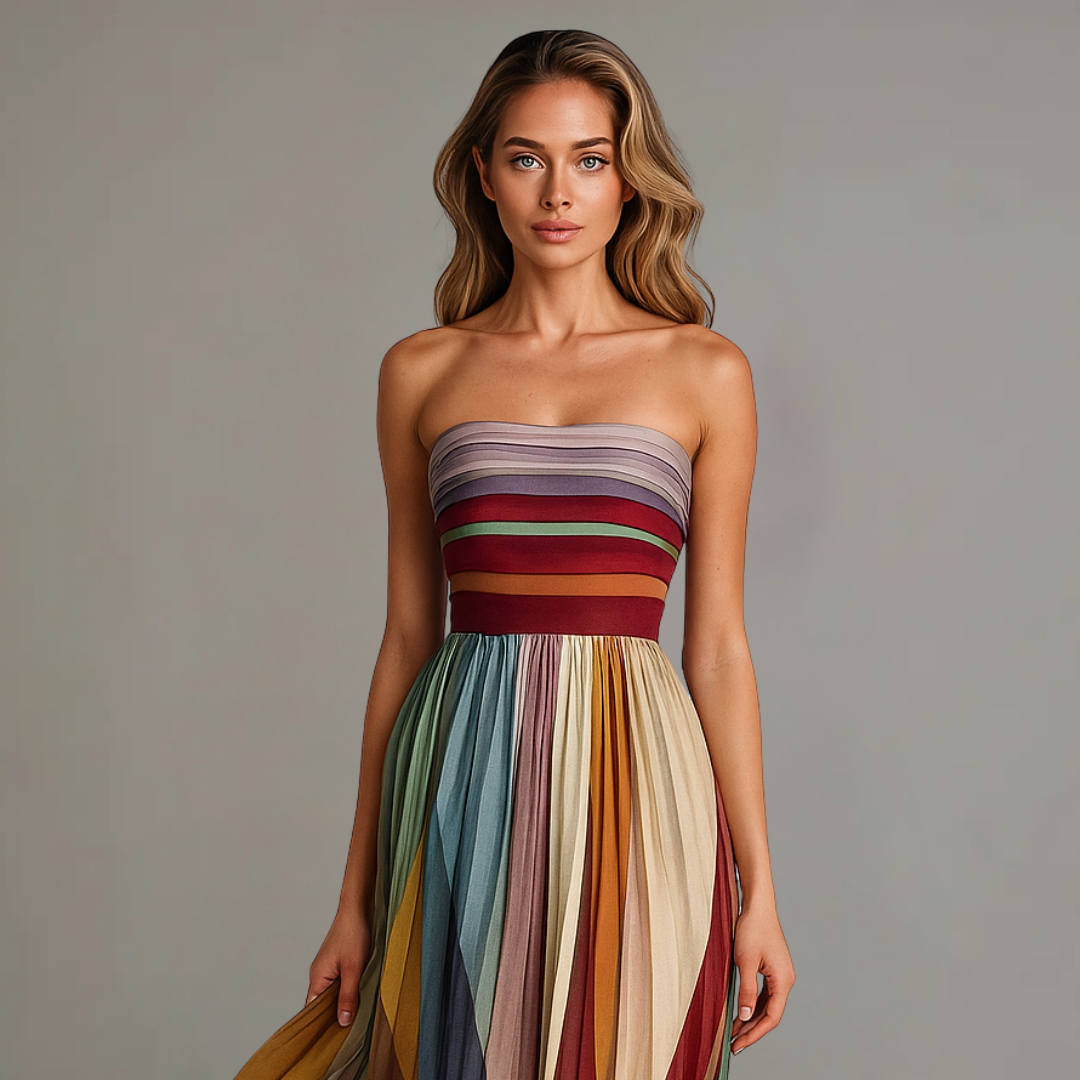 Bernice - Women's Flowing Maxi Dress for Occasions