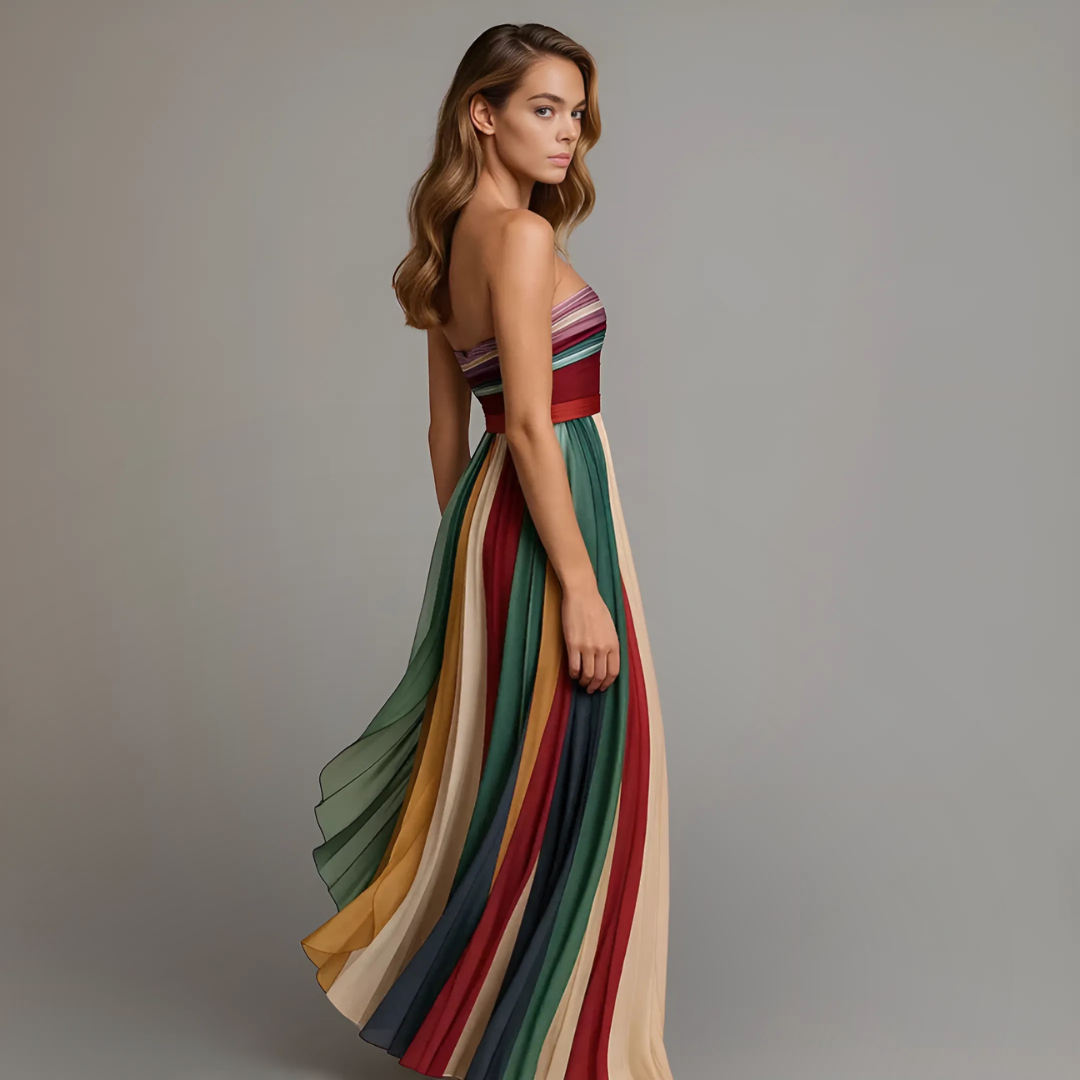 Bernice - Women's Flowing Maxi Dress for Occasions
