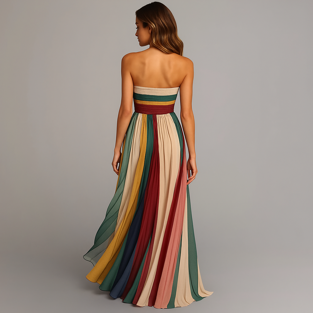 Bernice - Women's Flowing Maxi Dress for Occasions