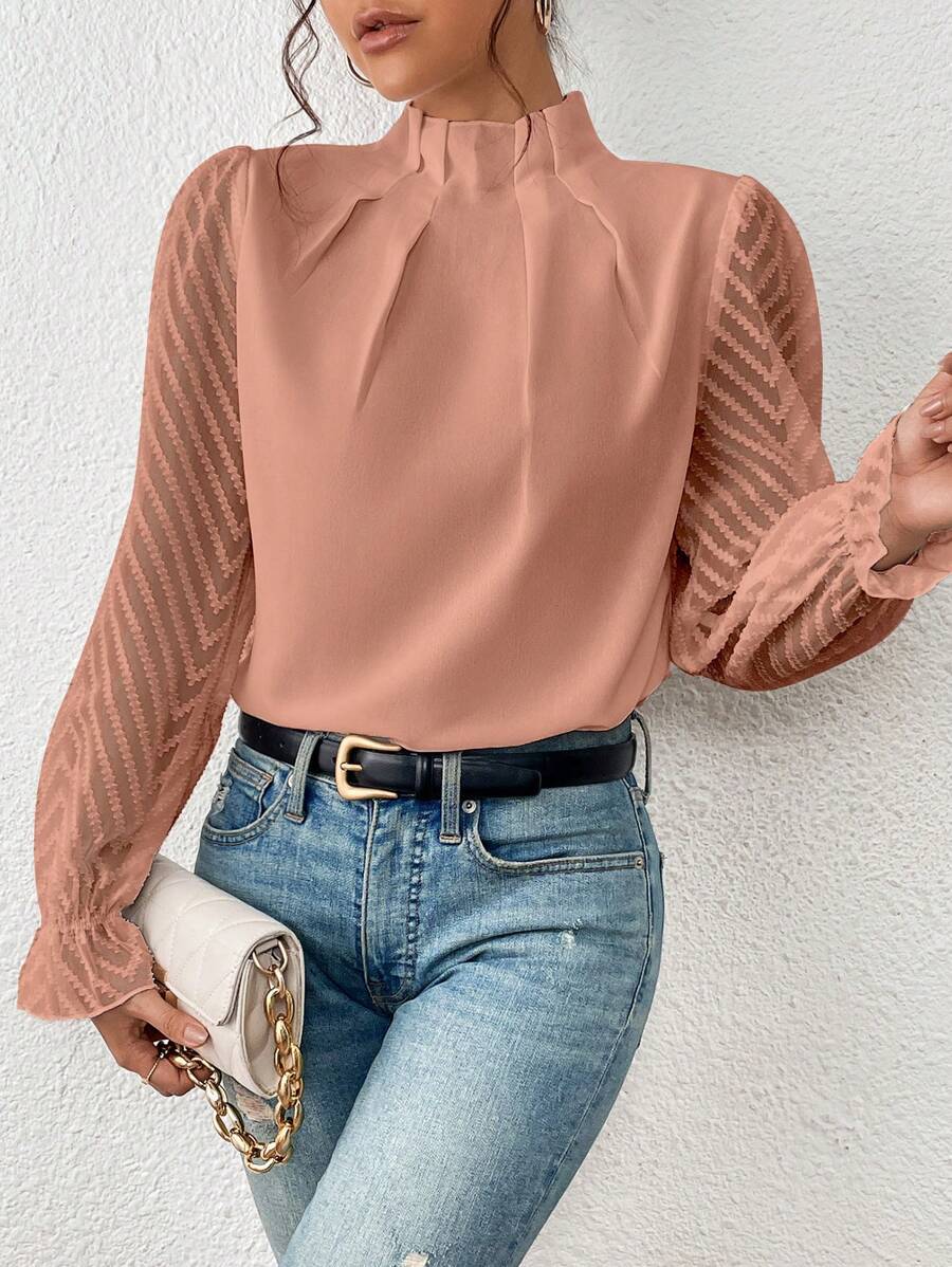 Odile - Women's Long-sleeved Blouse - photo 6