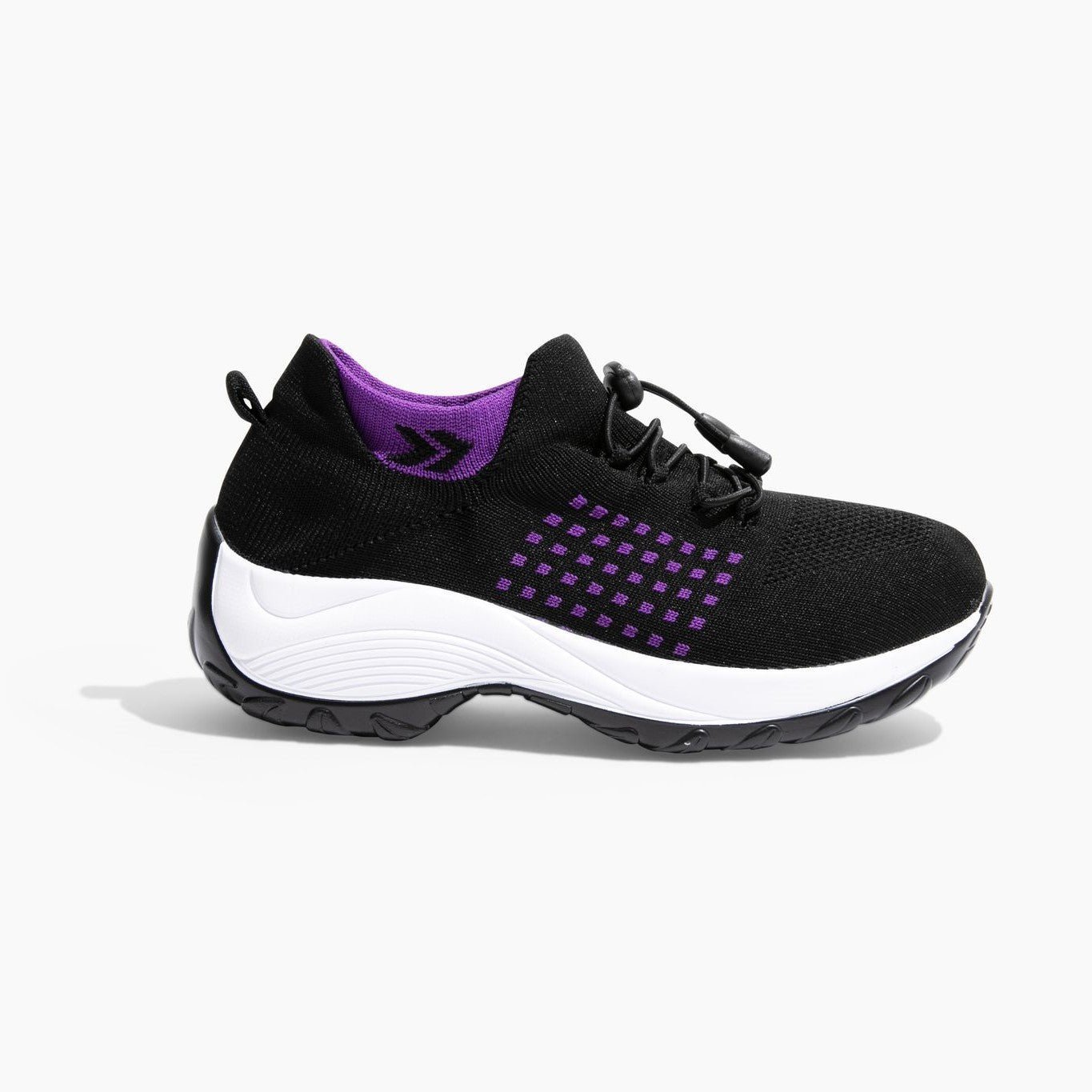 Womens Orthopedic Walking Shoes with Stretch Fit and Cushioned Support - photo 1