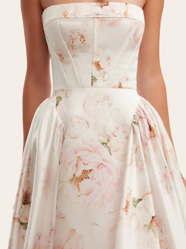 Ariana - Abito lungo senza spalline da donna