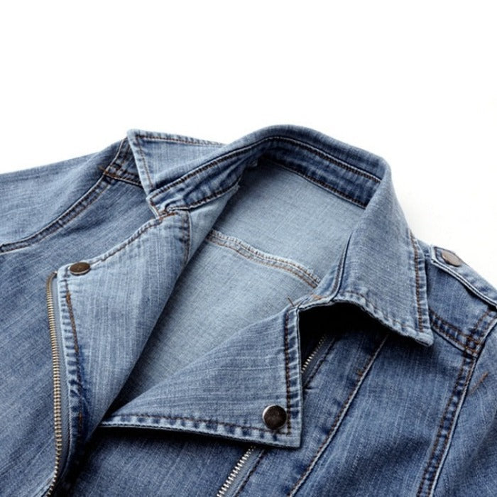 Penelope - Women's Relaxed Jacket with Button Front and Side Pockets - photo 4