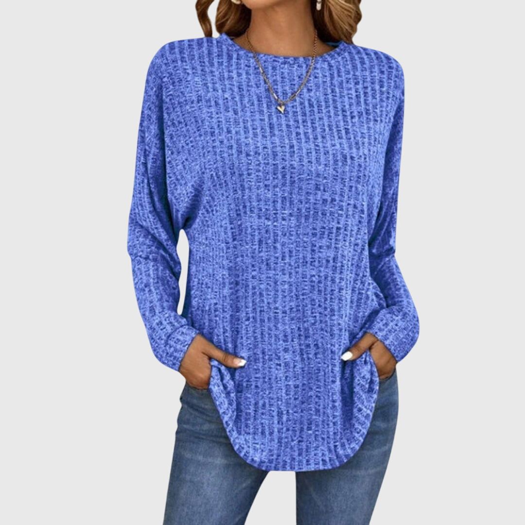 Rachelle - Women's Knitted Jumper with Long Sleeves - photo 8