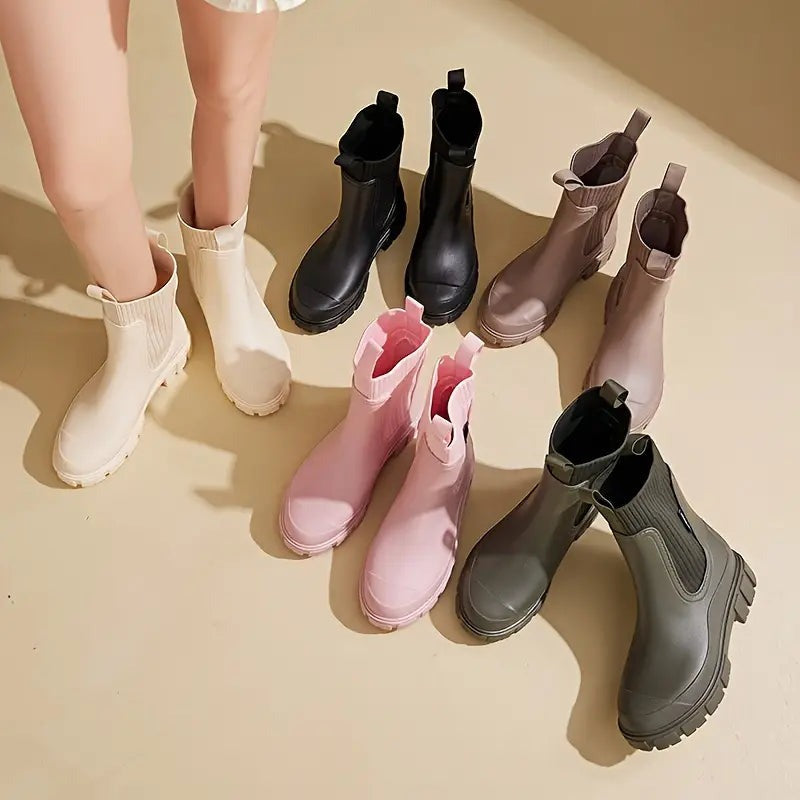 Rae - Women's Waterproof Rain Boots with Elevated Heel - photo 11