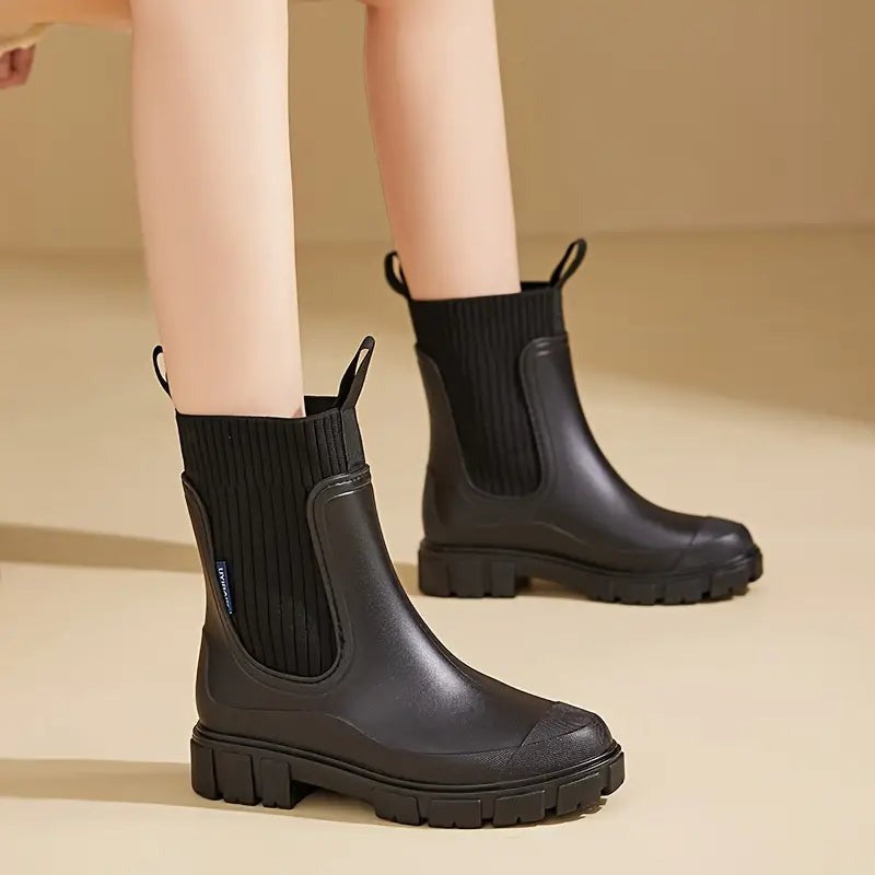 Rae - Women's Waterproof Rain Boots with Elevated Heel - photo 12