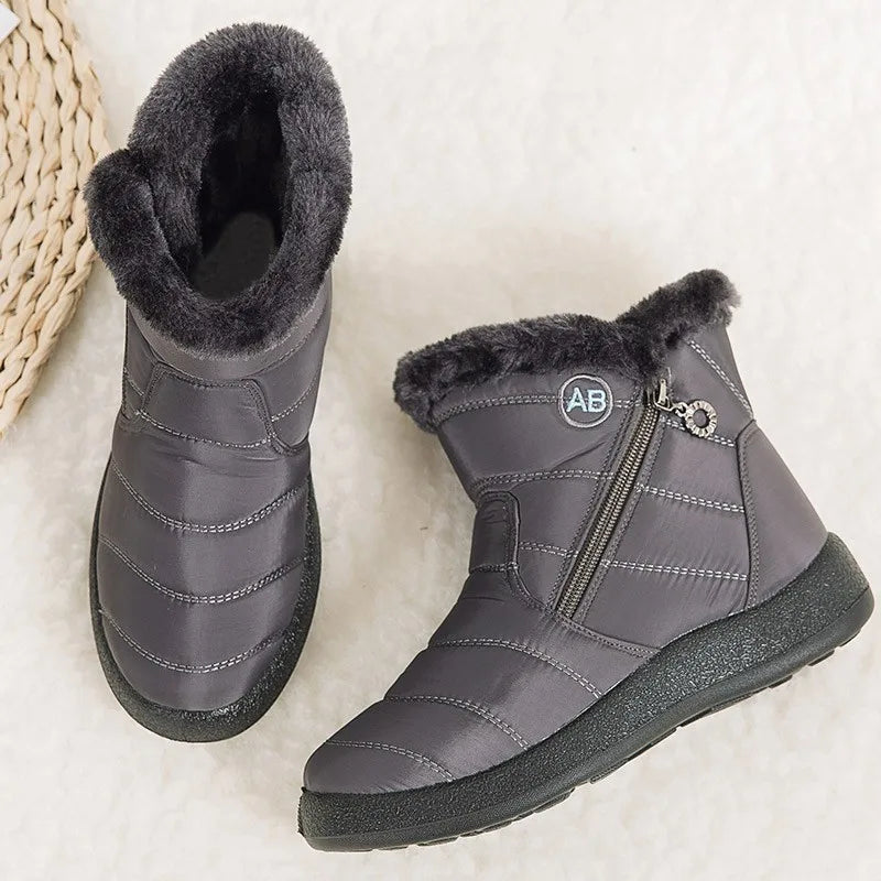 Romy - Women's Lined Ankle Boots for Winter - photo 2