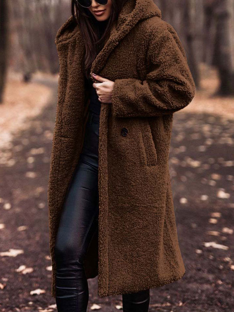 Rosemary - Women's Relaxed Coat with a Fleece Lining - photo 12