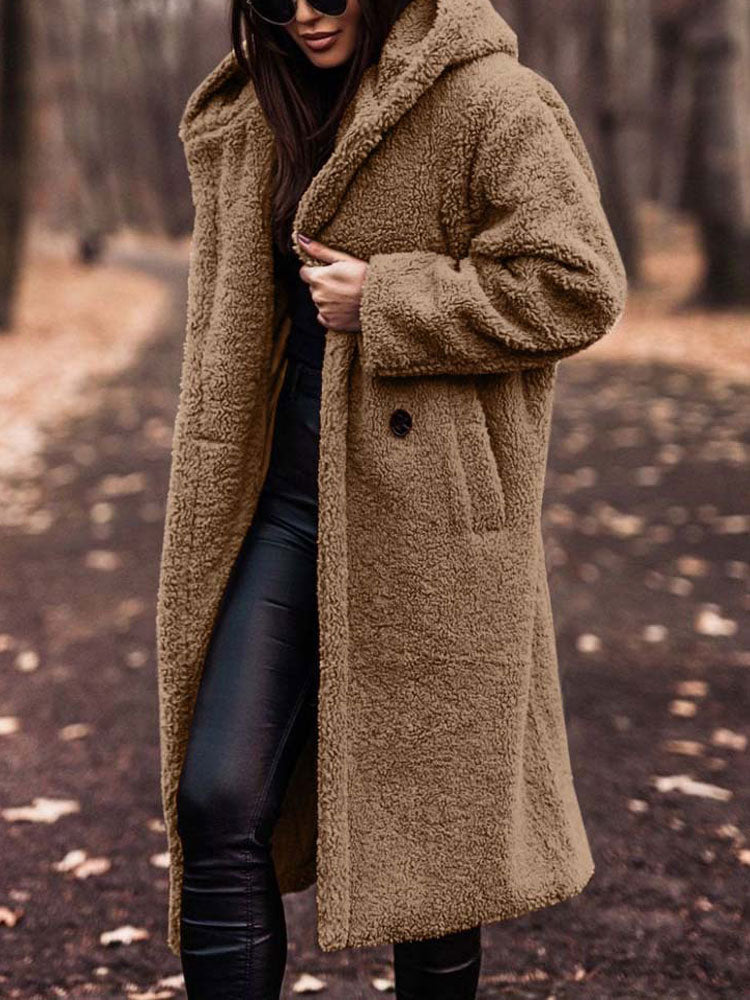 Rosemary - Women's Relaxed Coat with a Fleece Lining - photo 7