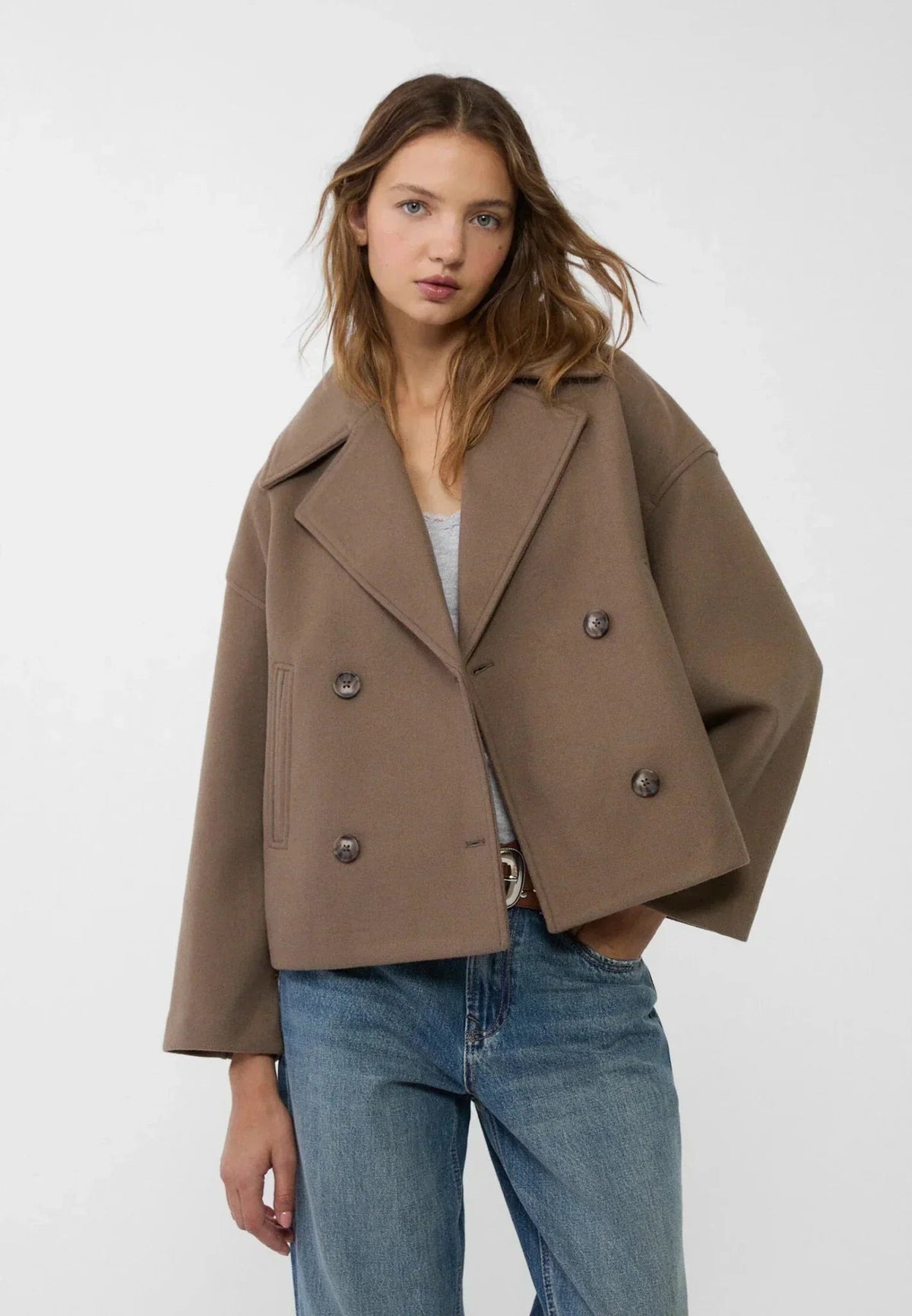 Women's Double-breasted Jacket | Elegant Design - photo 10