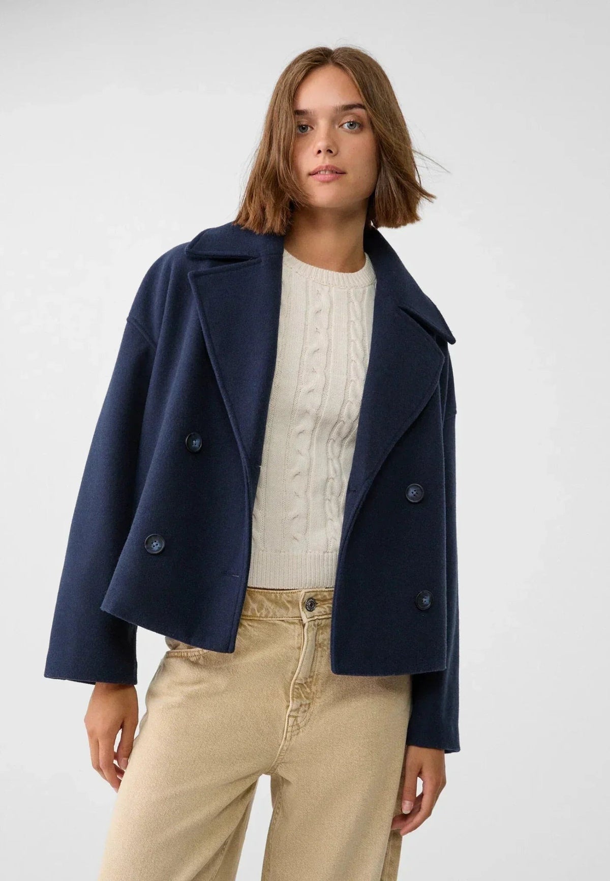 Harper - Women's Double-breasted Jacket - photo 4