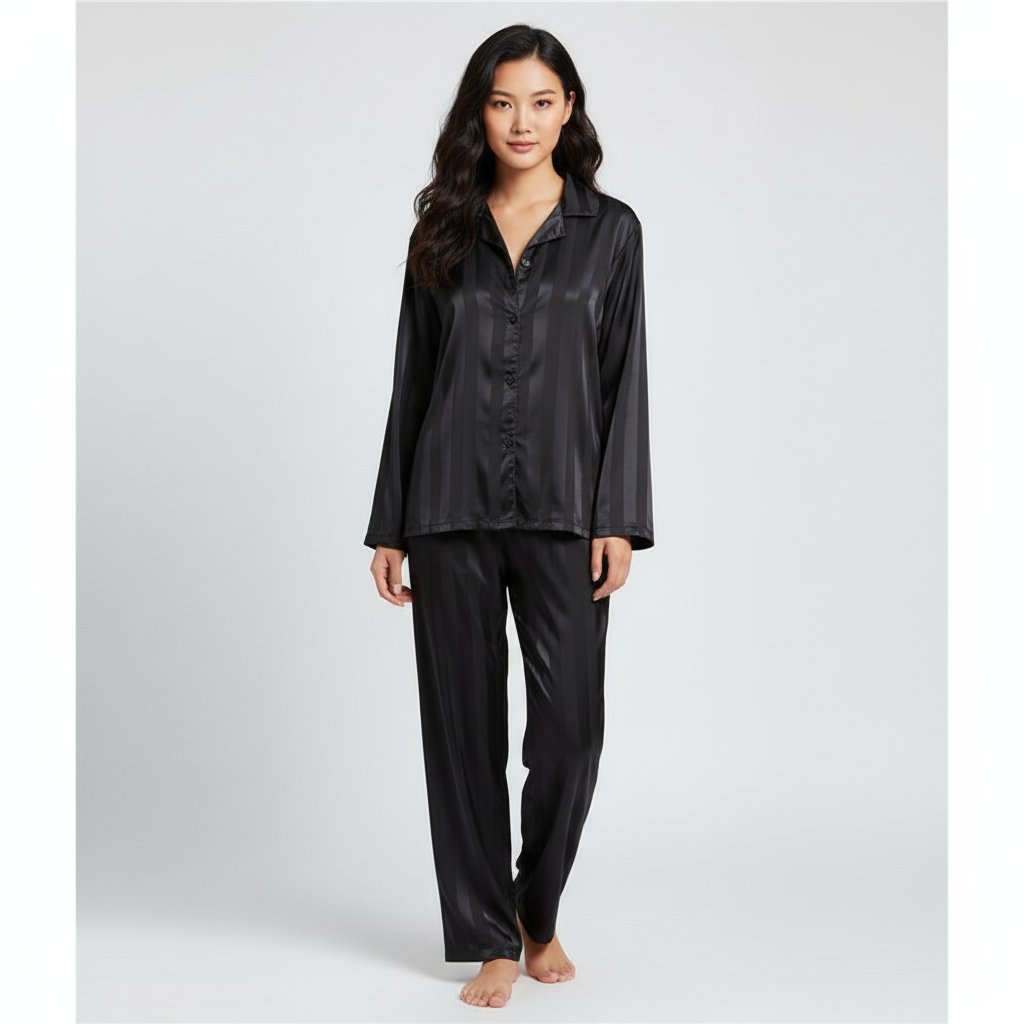 Sidonie - Women's Relaxed Two-Piece Set with Button Front - photo 2