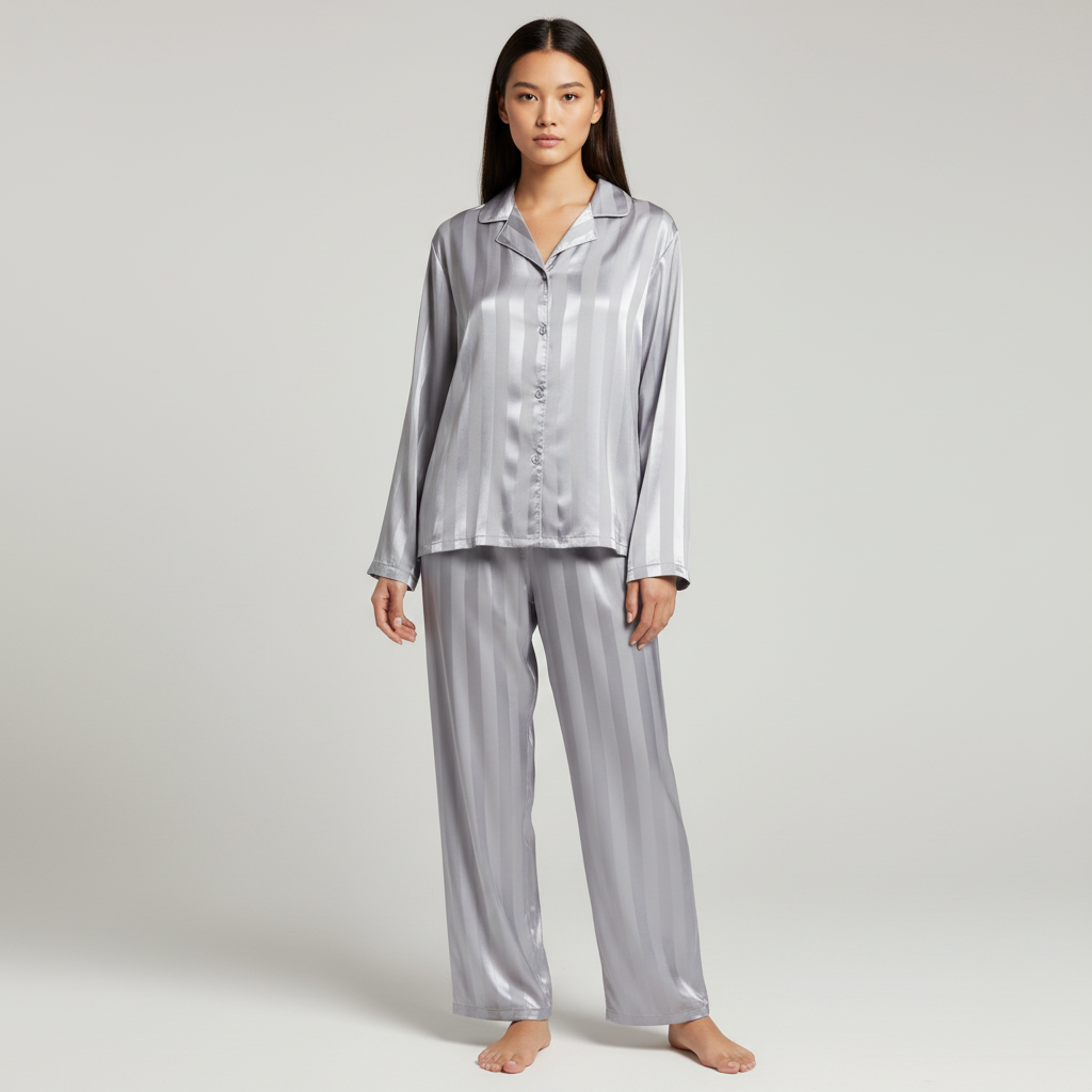 Sidonie - Women's Relaxed Two-Piece Set with Button Front - photo 5