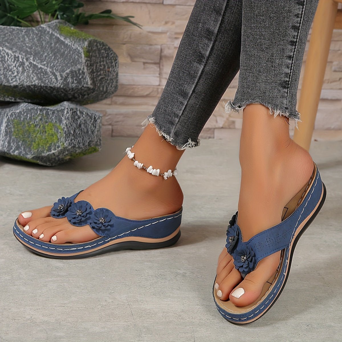Danielle - Women's Wedge Sandals for Summer