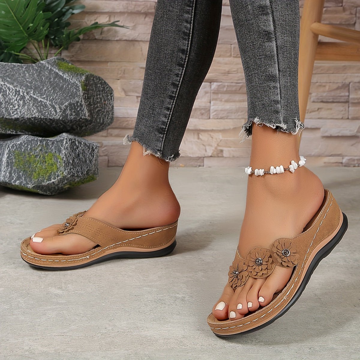 Danielle - Women's Wedge Sandals for Summer