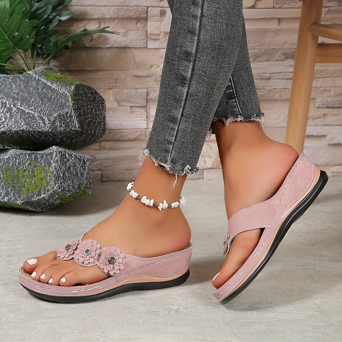 Danielle - Women's Wedge Sandals for Summer