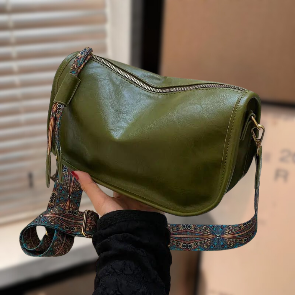 Sofia - Women's Oversized Crossbody Bag with a Carry Handle – view 3