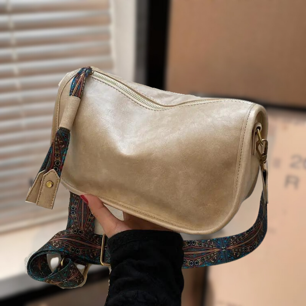 Sofia - Women's Oversized Crossbody Bag with a Carry Handle – view 4