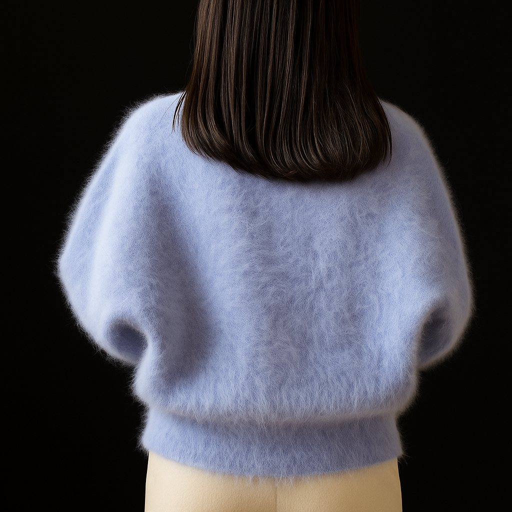 Sorcha - Women's Cardigan with a Knitted Finish and Pearl Trim - photo 7