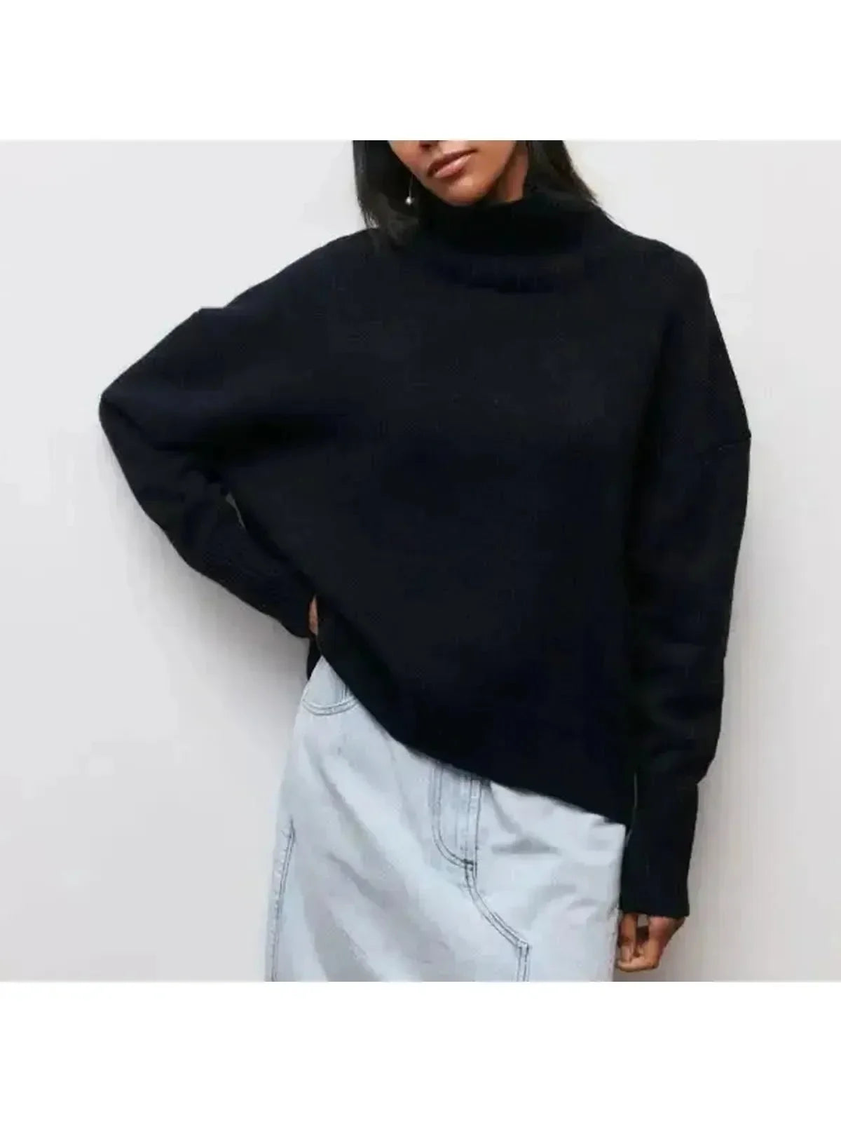 Tansy - Women's Cozy Turtleneck Sweater - photo 5