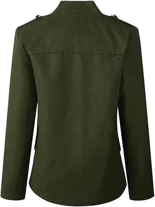 Theodora - Women's Blazer with Double-Breasted Front - photo 7
