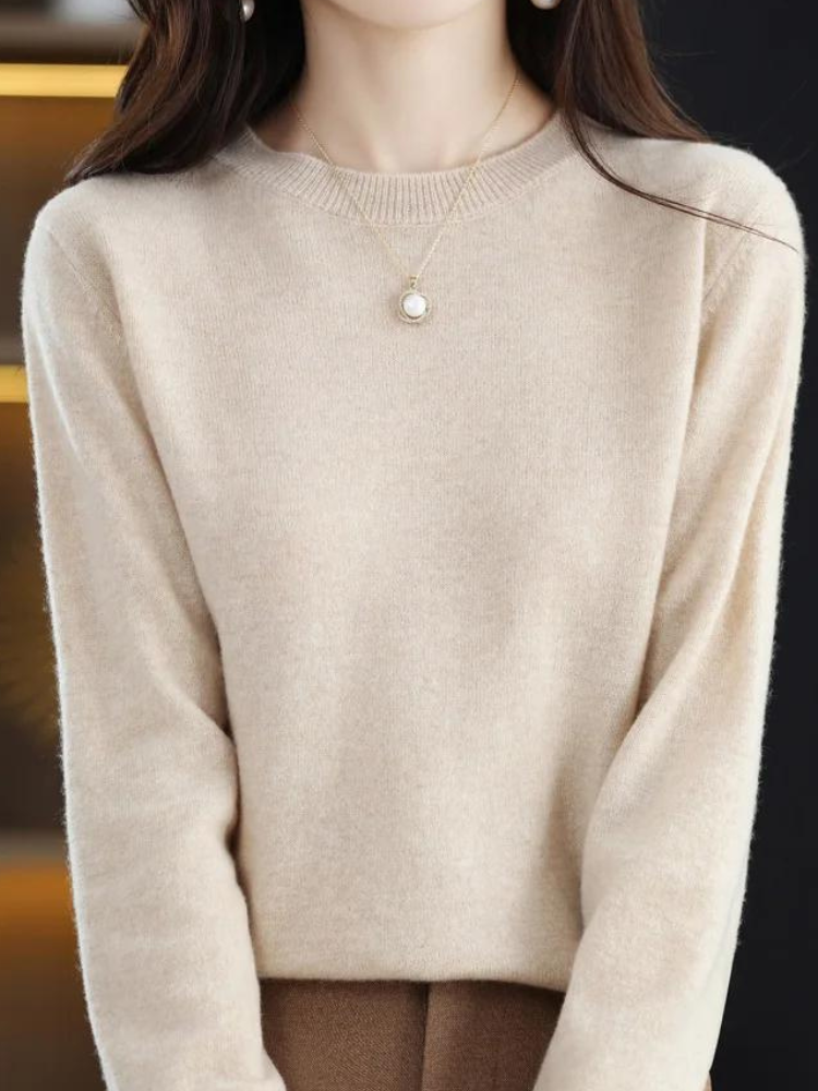Theresine - Women's Relaxed Jumper with Roll Neck and Long Sleeves - photo 1