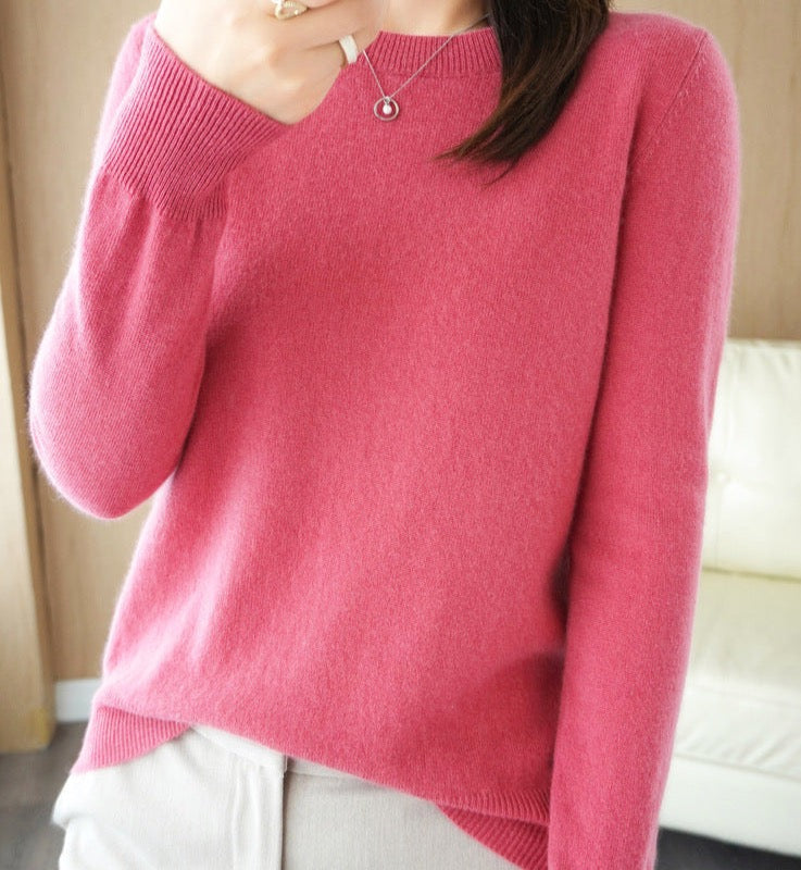 Theresine - Women's Relaxed Jumper with Roll Neck and Long Sleeves - photo 13