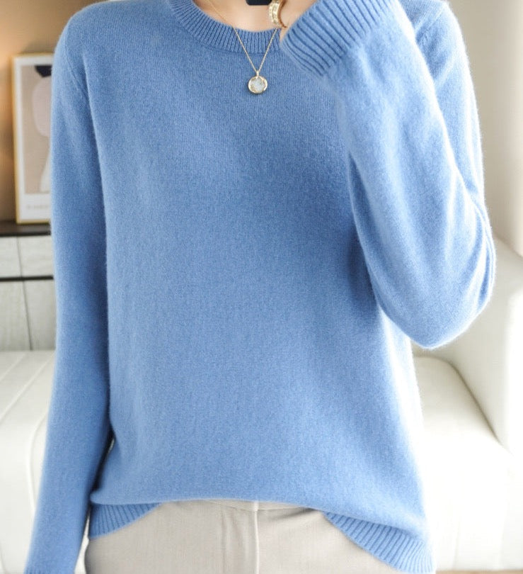 Theresine - Women's Relaxed Jumper with Roll Neck and Long Sleeves - photo 6