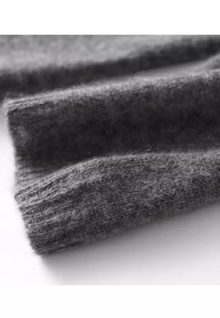Women's Soft Cashmere Cardigan with Buttons for Autumn - photo 8