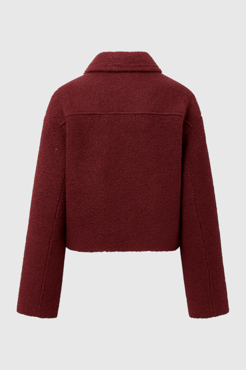 Una - Women's Zip-Up Jacket with Collar and Chest Pockets - photo 4