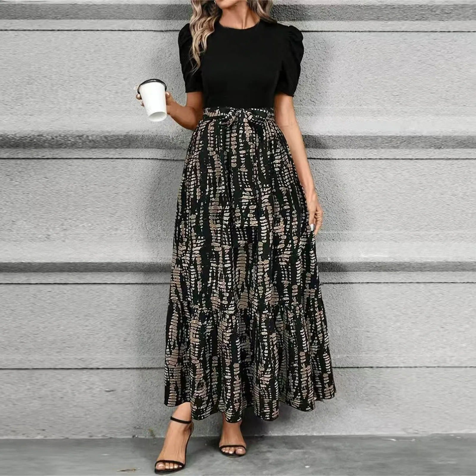 Abito lungo lungo da donna: elegante e confortevole