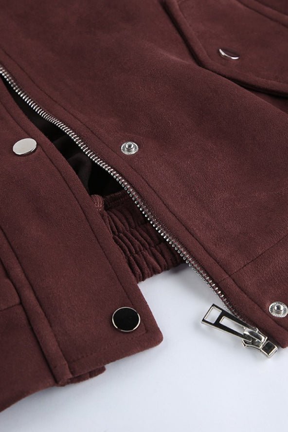 Wilma - Women's Relaxed Coat with Ruching and Side Pockets - photo 5