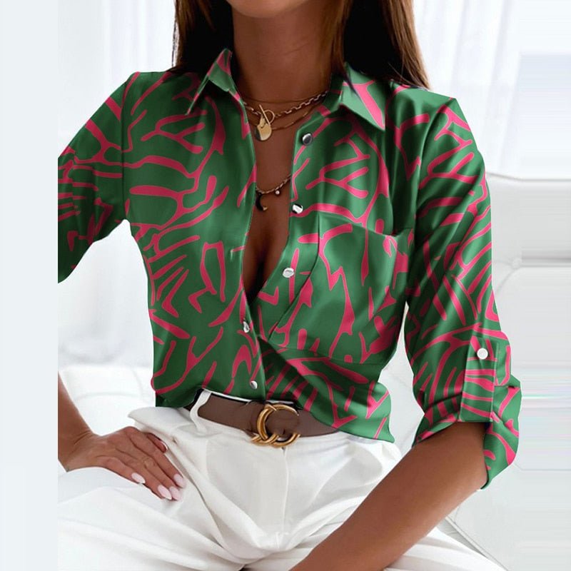 Elegant Classic Collared Blouse for Women - photo 13