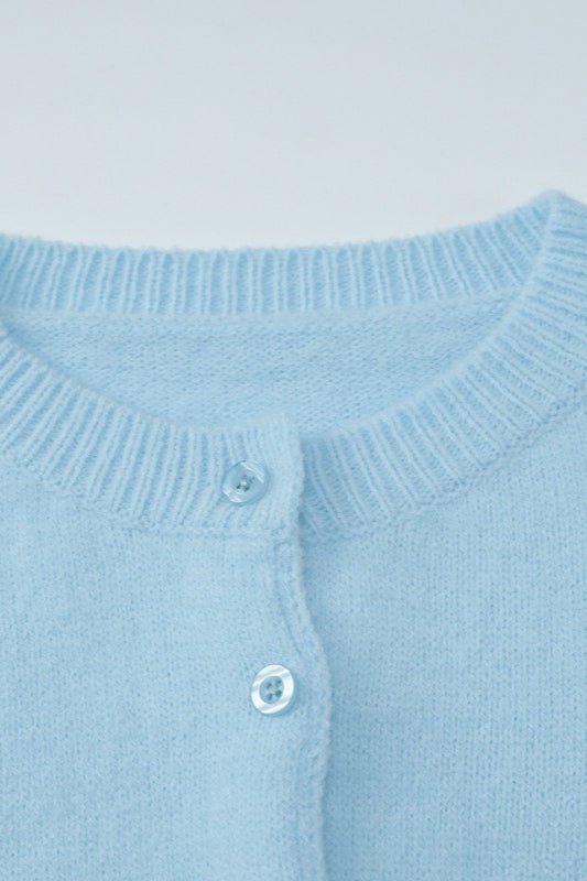 Carly - Women's Button Front Knit Cardigan with Relaxed Fit