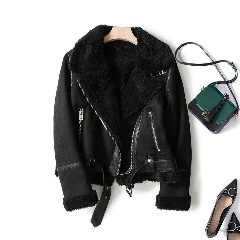 Women's Casual Bomber Jacket with Full Zip - photo 1