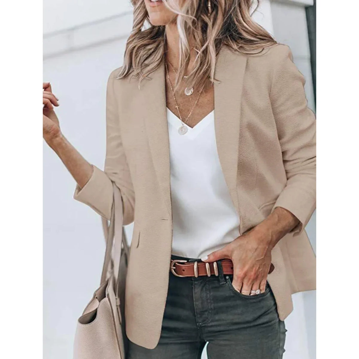 Livia - Women's Tailored Blazer with Notched Lapels