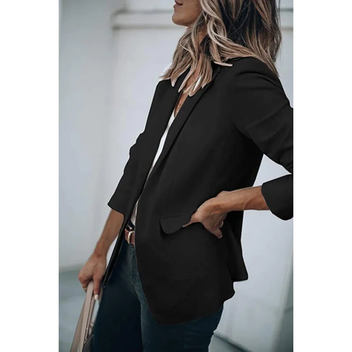 Livia - Women's Tailored Blazer with Notched Lapels