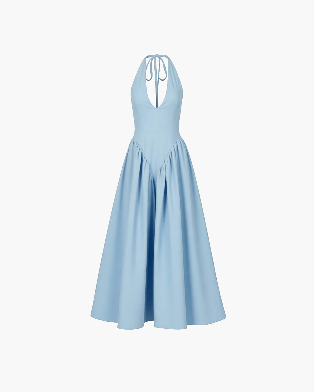 Linda – Rochie maxi de damă cu decolteu adânc
