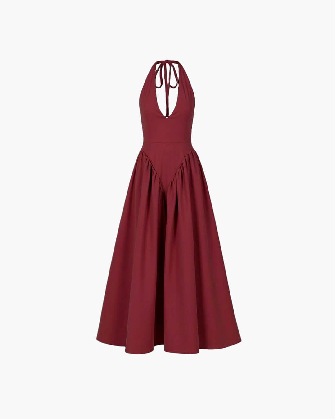 Linda – Rochie maxi de damă cu decolteu adânc