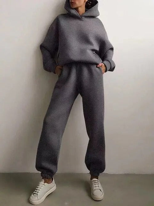 Women's Oversized Hoodie and Jogger Set - photo 11