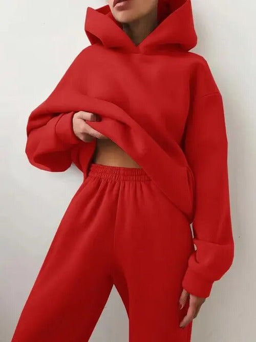 Women's Oversized Hoodie and Jogger Set - photo 9