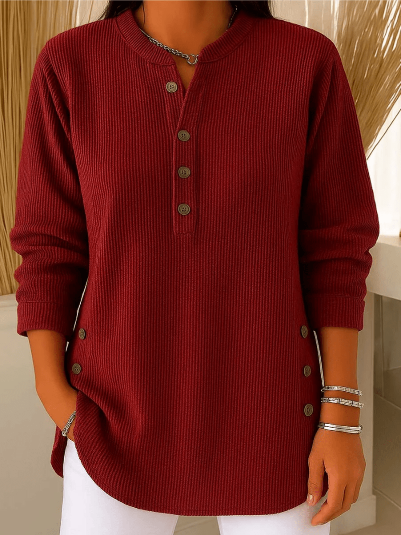 Marlee - Women's Subtle Bow Detail Sweater - photo 3