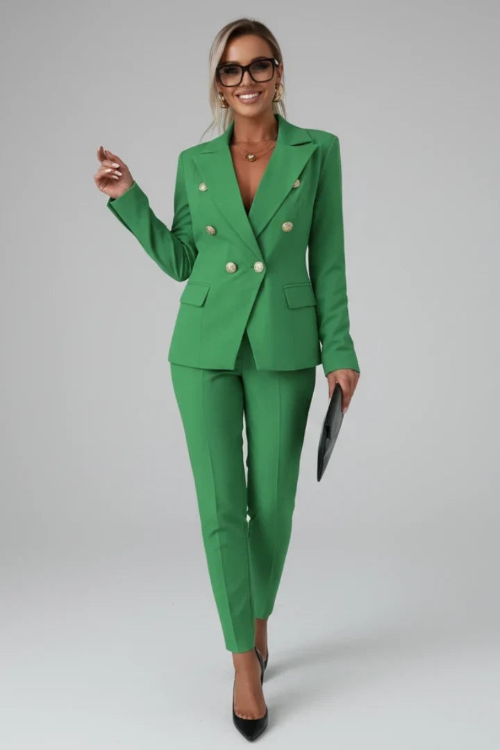 Women's Tailored Blazer with Notch Lapels and a Button Front – view 9