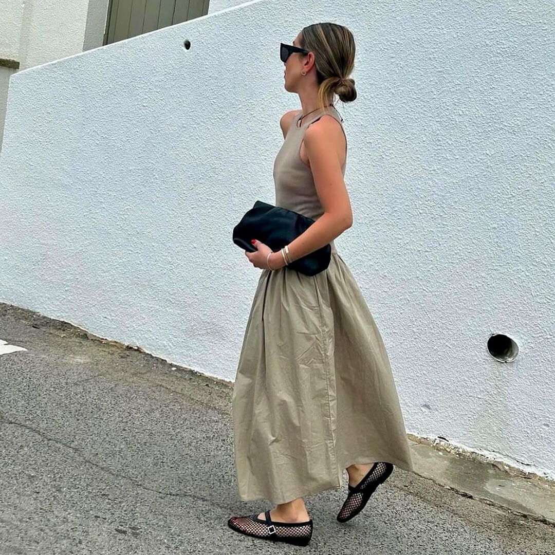 Margaret – Balerini de damă respirabili din plasă perforată