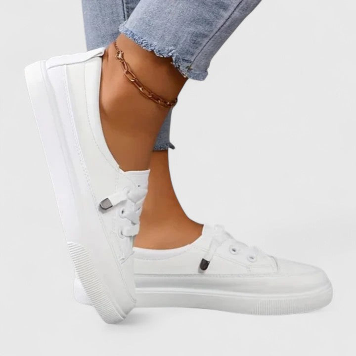 Women's Low Top Orthopedic Sneakers with Lace Up Fit - photo 3