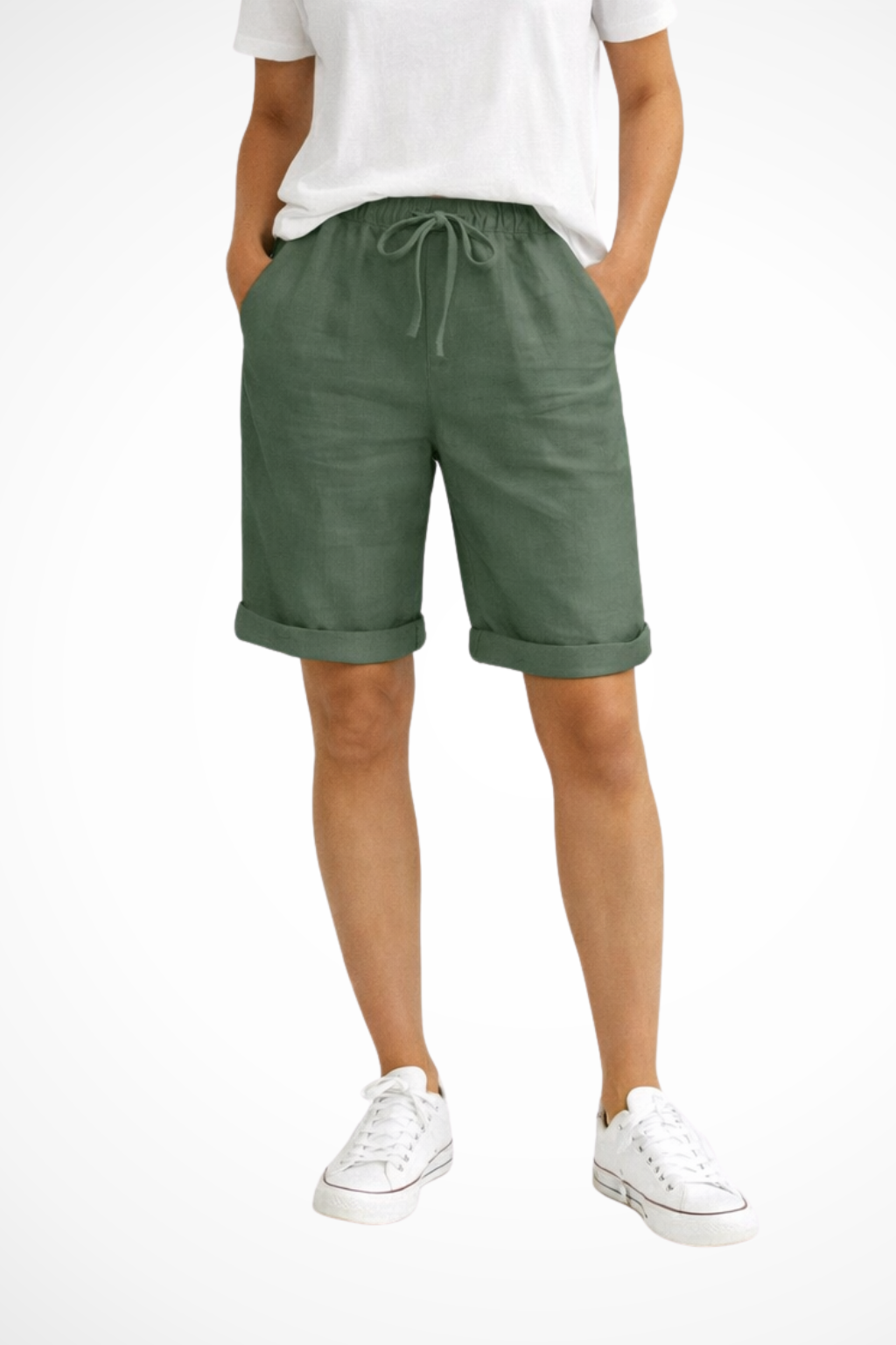 Women's Linen Capri Pants for Everyday Wear