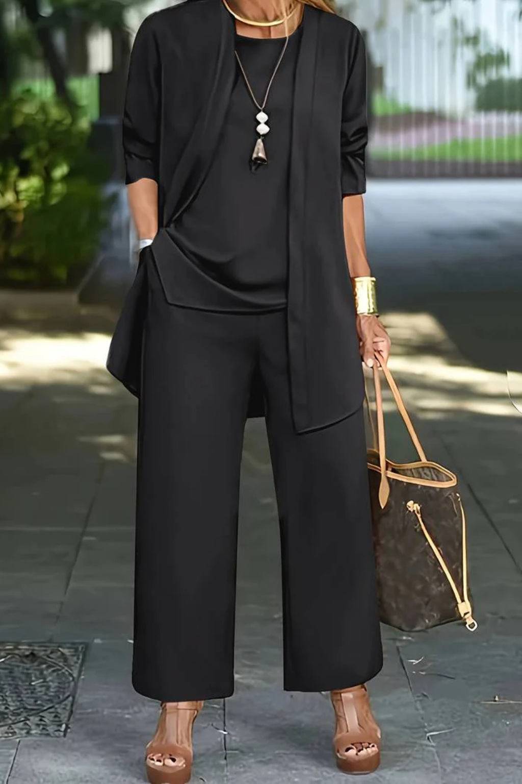 Completo elegante da donna formale in 3 pezzi