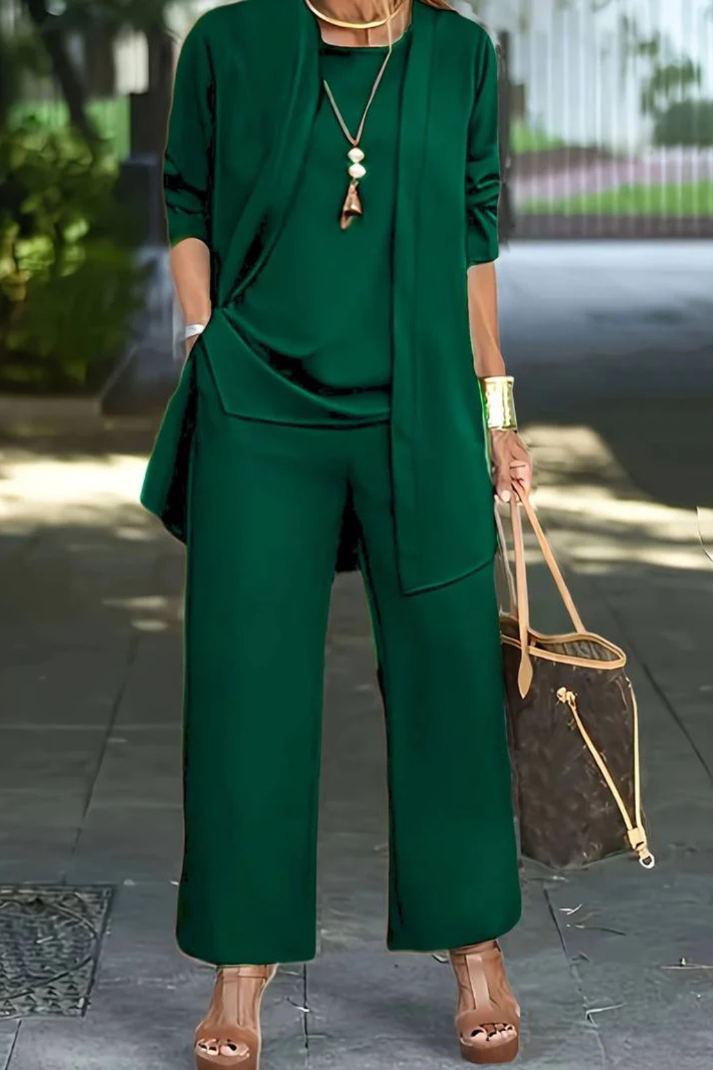 Completo elegante da donna formale in 3 pezzi