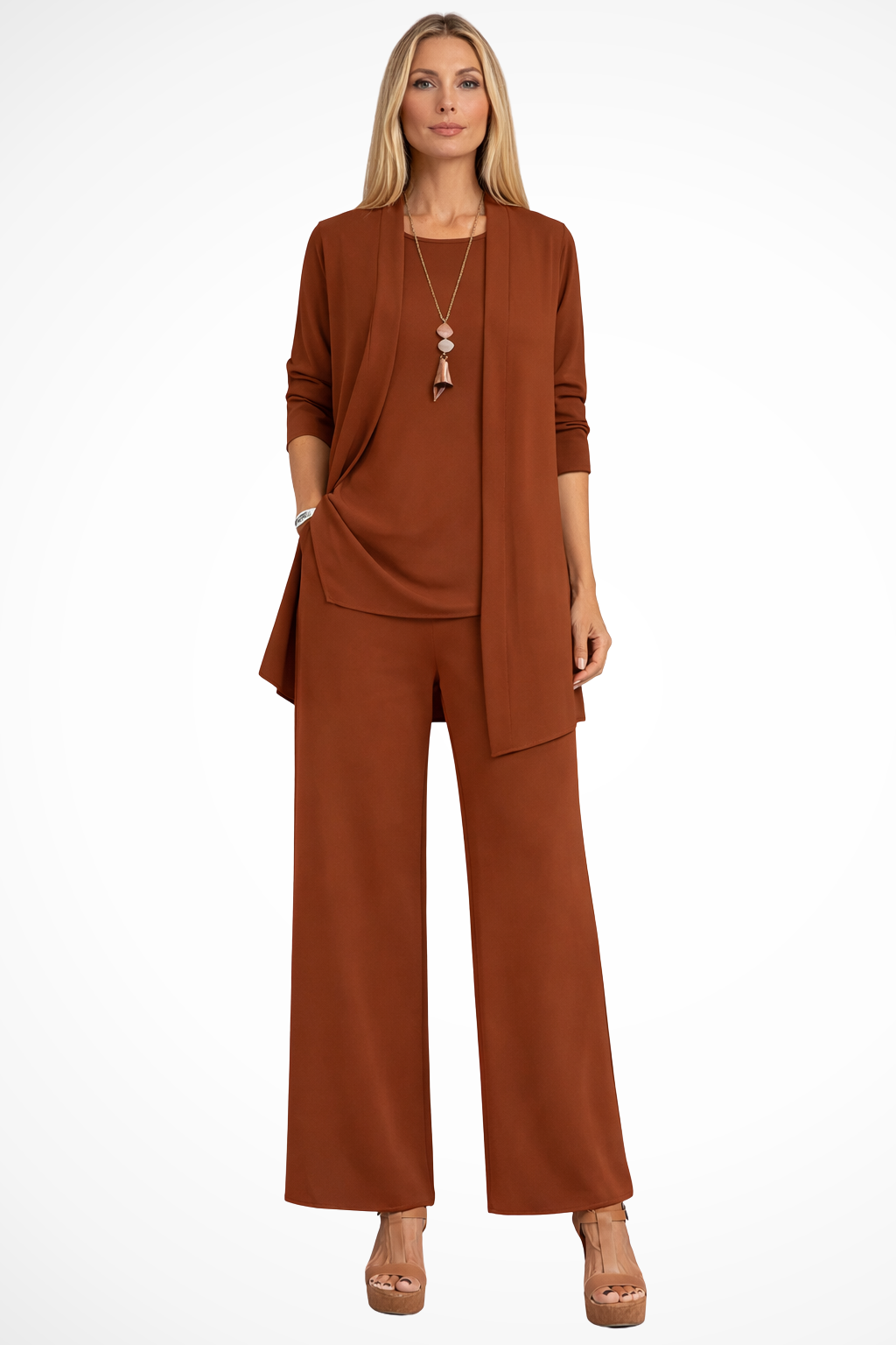 Completo elegante da donna formale in 3 pezzi